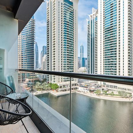 Upscale Studio Full Lake View In Goldcrest View Tower Дубай Екстериор снимка